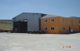 LİDERMAKİNA BOZOYÜK 2000M2 FABRİKA BİNASI 220M2 İDARİ BİNA